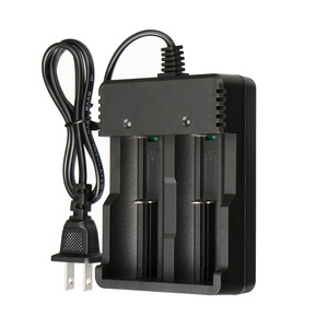 Chargeur de batterie au lithium double 18650 26650 avec indicateur LED pour alimentation de lampe torche - Product Image 5