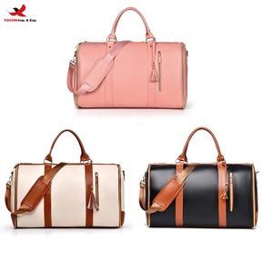 Sac de voyage en PU pour vêtements, avec fermeture éclair, pour commande en gros et livraison rapide, avec housse de protection pliable pour vêtements suspendus - Product Image 1