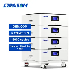 Bateria quente do íon do estilo Lyrasom para o armazenamento de energia solar do agregado familiar do ess com boa loja