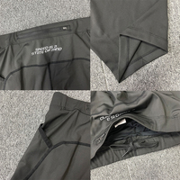 Shorts de cyclisme à compression à séchage rapide personnalisés, design patchwork, respirants, taille haute, décontractés, pour le fitness