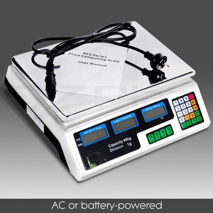 Báscula digital de pesaje y control de peso para plástico OEM 2025 de Filipinas con capacidad de 30kg/40kg y división de 2g - Product Image 3