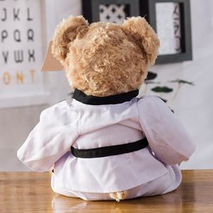Taekwondo Uniform Sweater Teddy Bear Plush <b>Toy</b> High Quality Cute PP Cotton <b>Filled</b> - Product Image 4