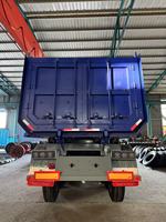 Remorques en aluminium de haute qualité CIMC 3 essieux 4 essieux 40 tracteur cubique benne latérale 45 Cbm camion à benne basculante semi-remorque à vendre