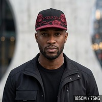 Gorras Snapback de Visera Plana con Bordado, Gorra de 5 Paneles, Gorra Trucker, Gorra de Malla con Frente de Espuma, Estilo West Coast Gótico Chicano Urbano Streetwear, Venta al por Mayor