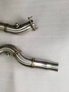 Tuyau d'échappement en acier inoxydable pour BMW 3" Turbo M3 M4 F80 F82 F83 S55 2014+ Test Pipe Exhaust Catless - Product Image 3