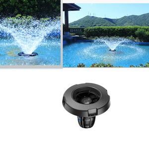 Bomba de Agua Sumergible Flotante con Oxígeno Serie <span class=keywords><strong>COP</strong></span> para Estanques de Peces Koi de Jardín, Fuente Flotante Automática - Product Image 4