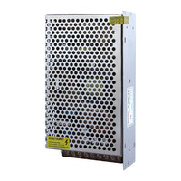 Fuente de Alimentación Industrial Conmutada MWISH S-200-24 200W 24V 8.3A para PLC, Servoaccionamiento, Válvula Solenoide, Gabinete de Control de Máquina CNC
