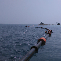 Tuyau flottant marin en HDPE pour dragage, haute performance