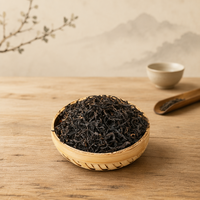 Thé noir Lapsang Souchong de Wuyi, fourni par l'usine, riche en polyphénols et acides aminés, arrière-goût sucré, thé noir en vrac