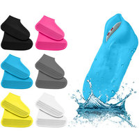 Herbruikbare Waterdichte Elasticiteit Overschoenen Boot Overschoenen Voor Reizen Strand Antislip Rubber Regen Overschoenen