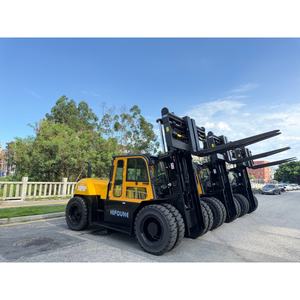 Hiaksift מלגזה 5t 8t <span class=keywords><strong>10t</strong></span> 12t מונטרגז מנוע יפני 3 מ 4 מ '5 מ' גובה הרמת דיזל מלגזה מלגזה - Product Image 1