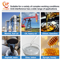 Medidor de Flujo Mecánico de Engranajes Ovalados DN50 de Hierro Fundido con Pantalla de Puntero para Combustible Diésel, Aceite, Agua, Industria, Medición de Líquidos de Alta Precisión