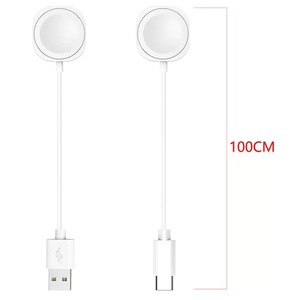 Cable de Carga Magnético Retráctil para Reloj, Cargador Inalámbrico <span class=keywords><strong>USB</strong></span> con Protección OTP/OVP, Salida de 5W para Relojes Inteligentes, Uso en Viajes - Product Image 3