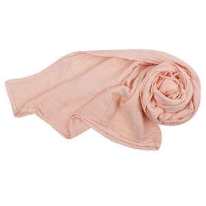 Good Quality Manufacturer Bamboo 2 Layers Baby Blanket 100% Cotton Muslin <strong>Throw</strong> Blankets <strong>Pink</strong> White 120*120cm Swaddle Blanket - Product Image 4