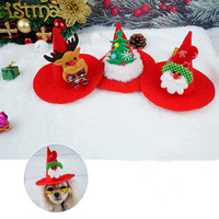 Chapeau de Noël pour animaux de compagnie, chapeau festif et amusant, accessoires décoratifs pour animaux de compagnie