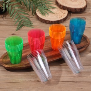 Vasos de <span class=keywords><strong>chupito</strong></span> desechables de alta calidad/1oz/2oz con logo <span class=keywords><strong>personalizado</strong></span>, vasos de plástico duro para bodas, vasos de plástico para chupitos. - Product Image 1
