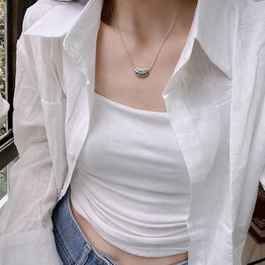 S925 Sterling <b>Silver</b> Smile Pea Necklace Love Bean Design Everyday Wear <b>Choker</b> 405cm Chain Length - Product Image 5