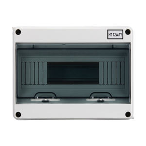 CE HT açık ip65 plastik su geçirmez 2/3/4/5/8/12/15/18/24 yollu PC + ABS elektrik MCB güneş dağıtım kutusu muhafaza - Product Image 2