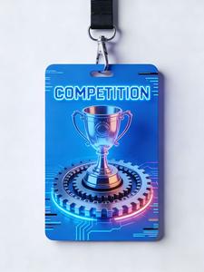 Étiquettes nominatives personnalisées pour événements, festivals de musique, événements visiteurs et événements de réseautage professionnel. Impression couleur recto-verso. - Product Image 2