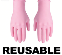Gants en nitrile sans poudre, boîte de 200 unités, vente directe d'usine chinoise, gants en nitrile pour le travail/le jardinage/la conduite/les travaux à impact