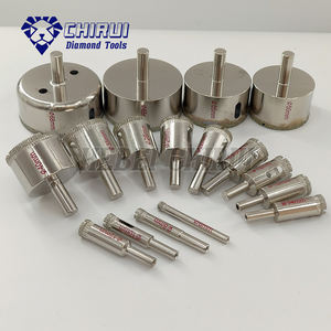 Punta da trapano diamantata elettroplaccata da 6mm-50mm per uso a umido, per piastrelle in ceramica, vetro e gres porcellanato - Product Image 1