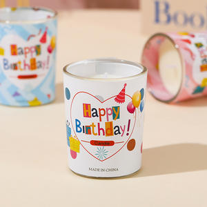 Velas Aromáticas Modernas Hechas a Mano con Cera de Soya Premium, Decoración para Fiestas Temáticas de Cumpleaños, Fragancia para el Hogar, Regalos, Juego de Velas - Product Image 4
