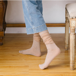 Design de mode chaussettes amples <span class=keywords><strong>femme</strong></span> brillant bling <span class=keywords><strong>bas</strong></span> bling chaussettes <span class=keywords><strong>funky</strong></span> paillettes chaussettes pour femmes - Product Image 6