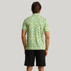 Nuevo Diseño al por Mayor, Camisetas Polo Personalizadas con Logotipo, Camisetas Polo Amarillas de Manga Corta para Hombre, Ajustadas, de Secado Rápido, para Golf - Product Image 3