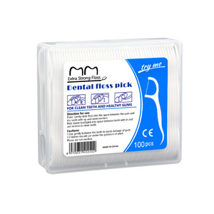 Fil dentaire en filtre à dents, 100 pièces, fil rond ultra fin, jetable, pour soins bucco-dentaires - Product Image 3