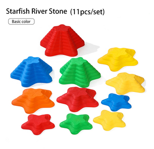 Non Slip PP trave di equilibrio pietre miliari per bambini Color arcobaleno che promuovono le abilità di coordinazione dei bambini a forma di stella marina - Product Image 4