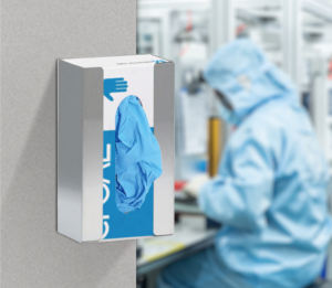 FANDA 304 DISEÑOS PERSONALIZADOS DE ACERO INOXIDABLE SOPORTE DE GUANTES DESECHABLE DISPENSADOR DE PPE MONTADO EN LA PARED HECHO EN TAIWÁN - Product Image 1
