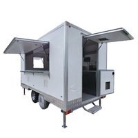 Nouvelle remorque alimentaire mobile, camion-restaurant, remorque bar-restaurant, camion à pizza, camion à kebab doner, à prix avantageux