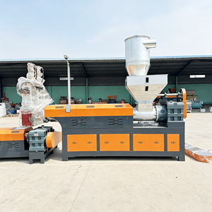 Single Screw Long Service Life <b>Plastic</b> Granulator <b>Pellet</b> Rotary Cutting Blades Blade Dryer Hopper Maker Set Supplier - Product Image 1