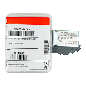 Accesorios Originales Nuevos en Stock para Interruptor de Circuito ACB 1SDA073687R1 YCE1.2.E6.2-XT7M 220-240 VAC/DC - Product Image 1