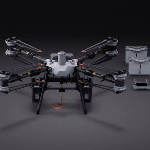 Flycart 100 Large Load Capacity Delivery Cargo <b>Dron</b> FC100 UAV with Empty Hoisting System and Standard Kit Charger Version - Product Image 3