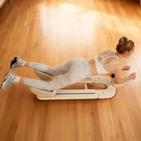 Appareil de musculation abdominale silencieux ABS Home - Léger, étanche, réglable, ergonomique, durable, portable, fitness