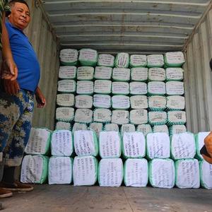 Conteneur prix usine Grade B <span class=keywords><strong>Coupon</strong></span> Polyester africain Ankara véritable cire tissu imprimé Pagne - Product Image 1