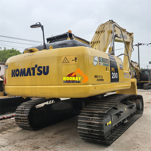 Excavatrice sur chenilles Komatsu PC200-8 d'occasion, équipement de construction fiable, système hydraulique, haute efficacité opérationnelle, moteur de 20 tonnes - Product Image 3