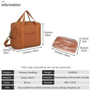 <span class=keywords><strong>Sac</strong></span> à langer personnalisé grande capacité pour maman, <span class=keywords><strong>sac</strong></span> à couches multi-poches, <span class=keywords><strong>sac</strong></span> à main portable pour voyage et extérieur - Product Image 6