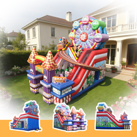 Enfants Lune Gonflable Moonwalk Water Jumper Bouncer Bouncy Castle Jumping Commercial Bounce House Party Rentals