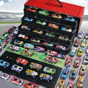 Kim Loại Đồ Chơi Xe Tải Kéo Trở Lại Xe Container Trẻ Em Của Hộp Quà Tặng Đặt Chàng Trai Quà Tặng Quán Tính Đồ Chơi Xe Diecast Xe Bộ Sưu Tập Lưu Trữ Hộp - Product Image 5