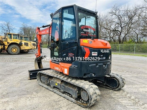 Meilleure mini-excavatrice d'occasion Kubota U48 de 4,7 tonnes d'origine japonaise à Shanghai à prix avantageux - Product Image 2