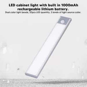 Lámpara Nocturna Magnética Recargable por USB con Sensor de Movimiento para Pared, Luz LED para Armario, Luces LED para Debajo del Gabinete - Product Image 2