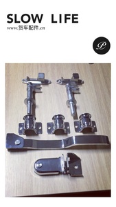 Serrure de <span class=keywords><strong>barre</strong></span> de <span class=keywords><strong>porte</strong></span> de camion de <span class=keywords><strong>remorque</strong></span> en acier inoxydable - Product Image 6