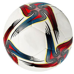 Ballon de football de haute qualité, durable, cousu à la main, léger, écologique, couleurs personnalisées, logo, best-seller, sports de plein air - Product Image 2