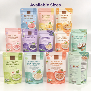 Sachet refermable brillant en aluminium haute barrière, imprimé sur mesure, résistant à l'humidité, pour l'emballage de fruits secs et de lait d'avoine en poudre - Product Image 3