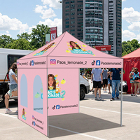 Maxcanopy 3x3m Outdoor Folding Carpa Plegable 3x3 Blue Marquee Gazebo Canopy Trade Show Exhibiation Tent for Event