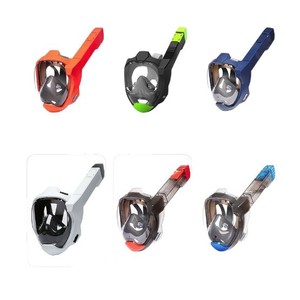 Masque intégral à une fenêtre en verre trempé de 4,0 mm, silicone, plongée en apnée, sports nautiques pour adultes - Product Image 5