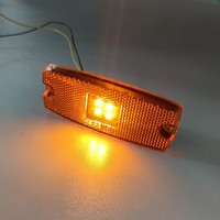 IP65 Dot Emark approuvé 10-30V Led feu de gabarit latéral LED Position tour avec réflecteur pour remorque Bus voiture