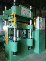 Machine de compression de mélamine à double couleur à fonctionnement automatique de la marque Panlong, 350 tonnes, haute efficacité, machine à vaisselle en mélamine